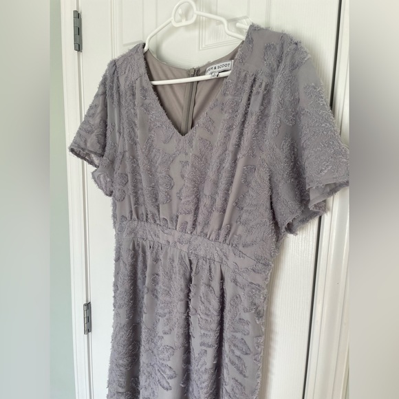 Piper & Scoot Textured Maxi Dress Size L - Picture 5 of 8